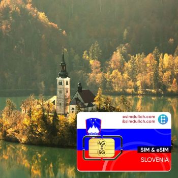 Sim Du Lịch Slovenia 15 Ngày Tốc Độ Cao 4G